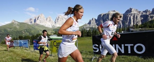 Emelie Forsberg en acción (Foto: organización dolomites skyrace)